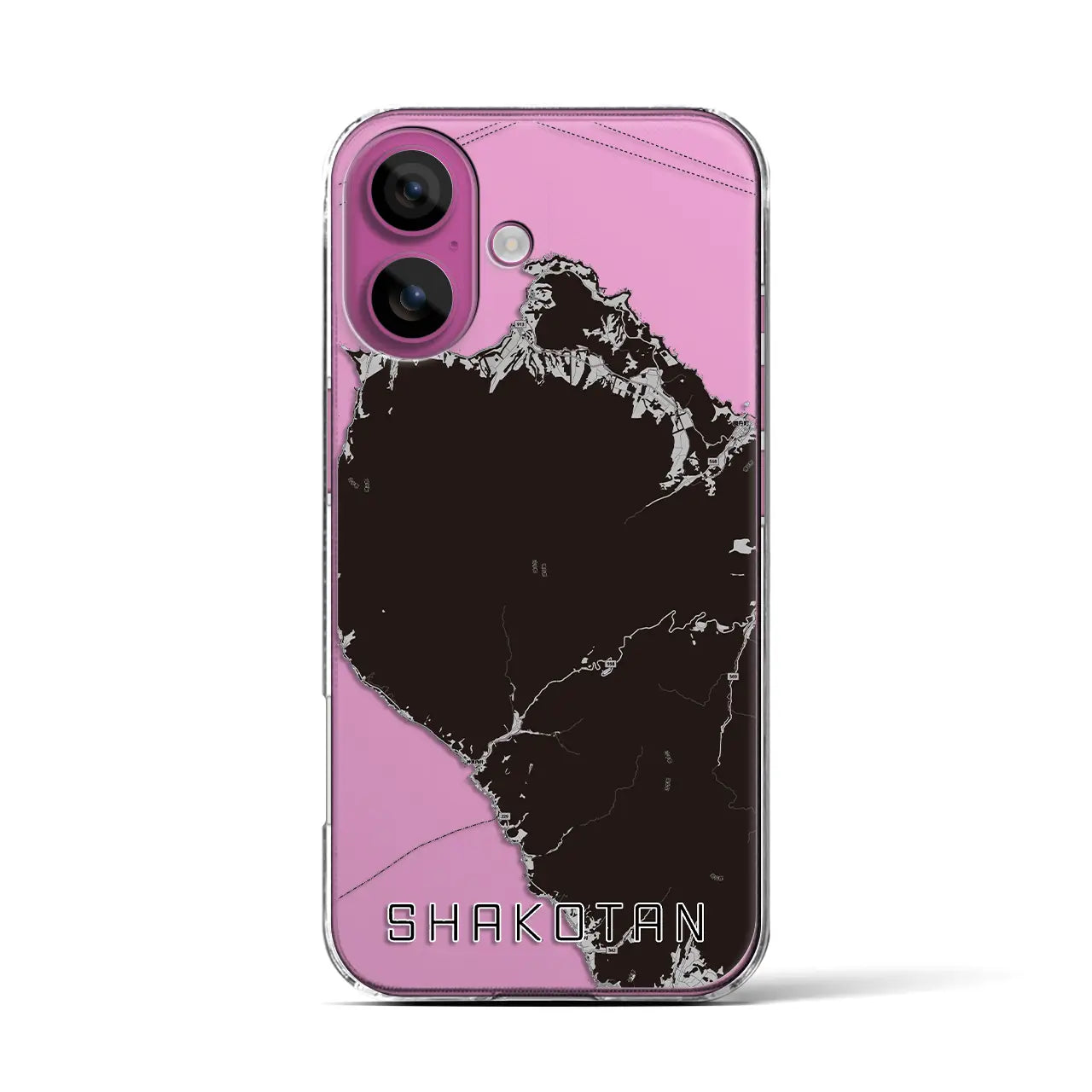 【積丹(北海道)】地図柄iPhoneケース(クリアタイプ)