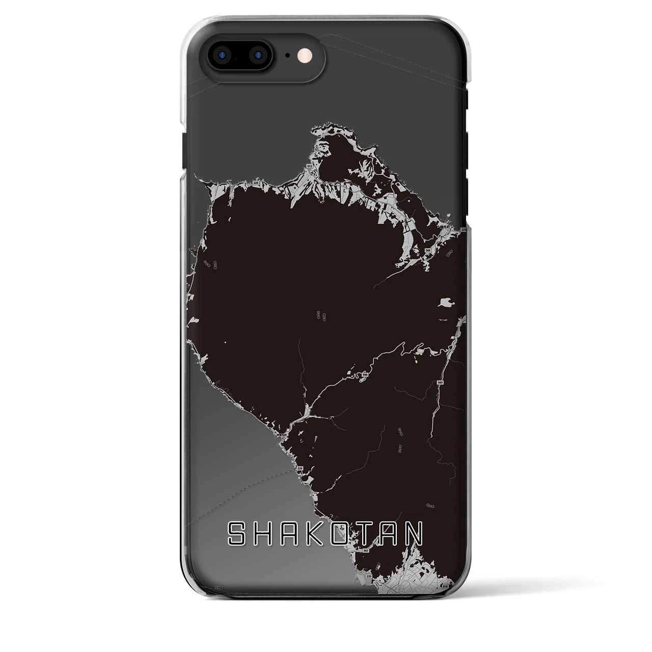 【積丹(北海道)】地図柄iPhoneケース(クリアタイプ)