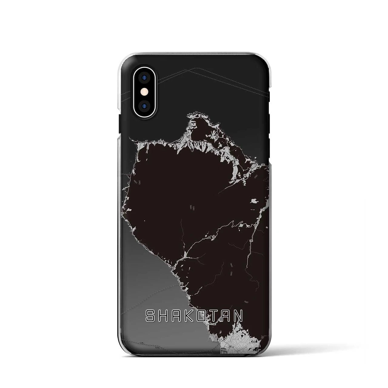 【積丹(北海道)】地図柄iPhoneケース(クリアタイプ)