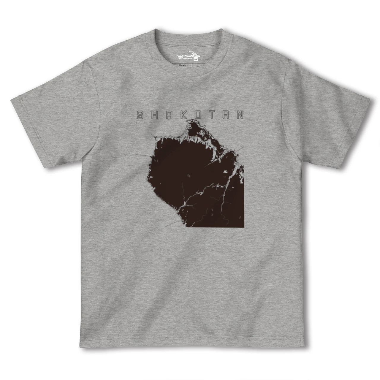 【積丹(北海道)】地図柄ヘビーウェイトTシャツ