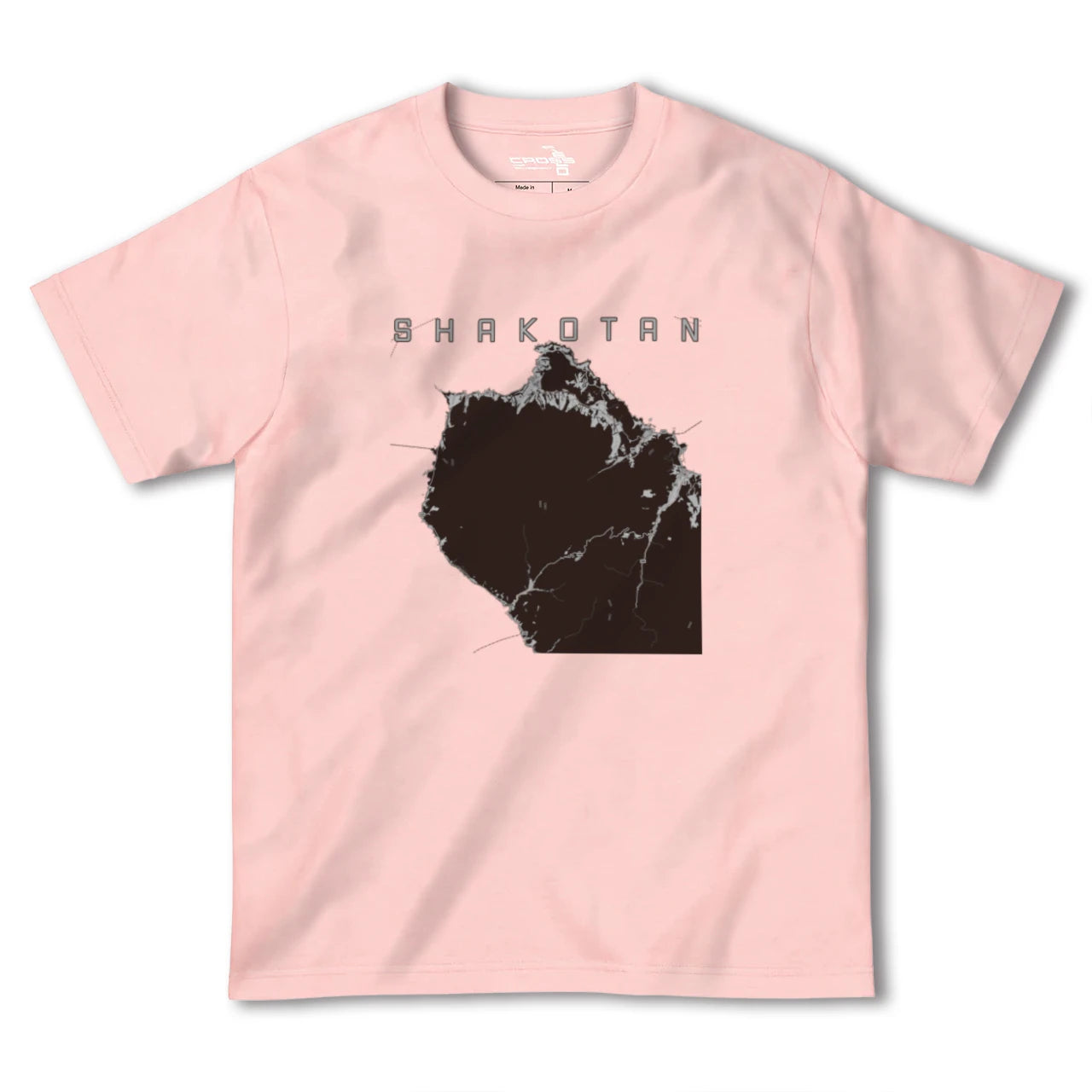 【積丹(北海道)】地図柄ヘビーウェイトTシャツ