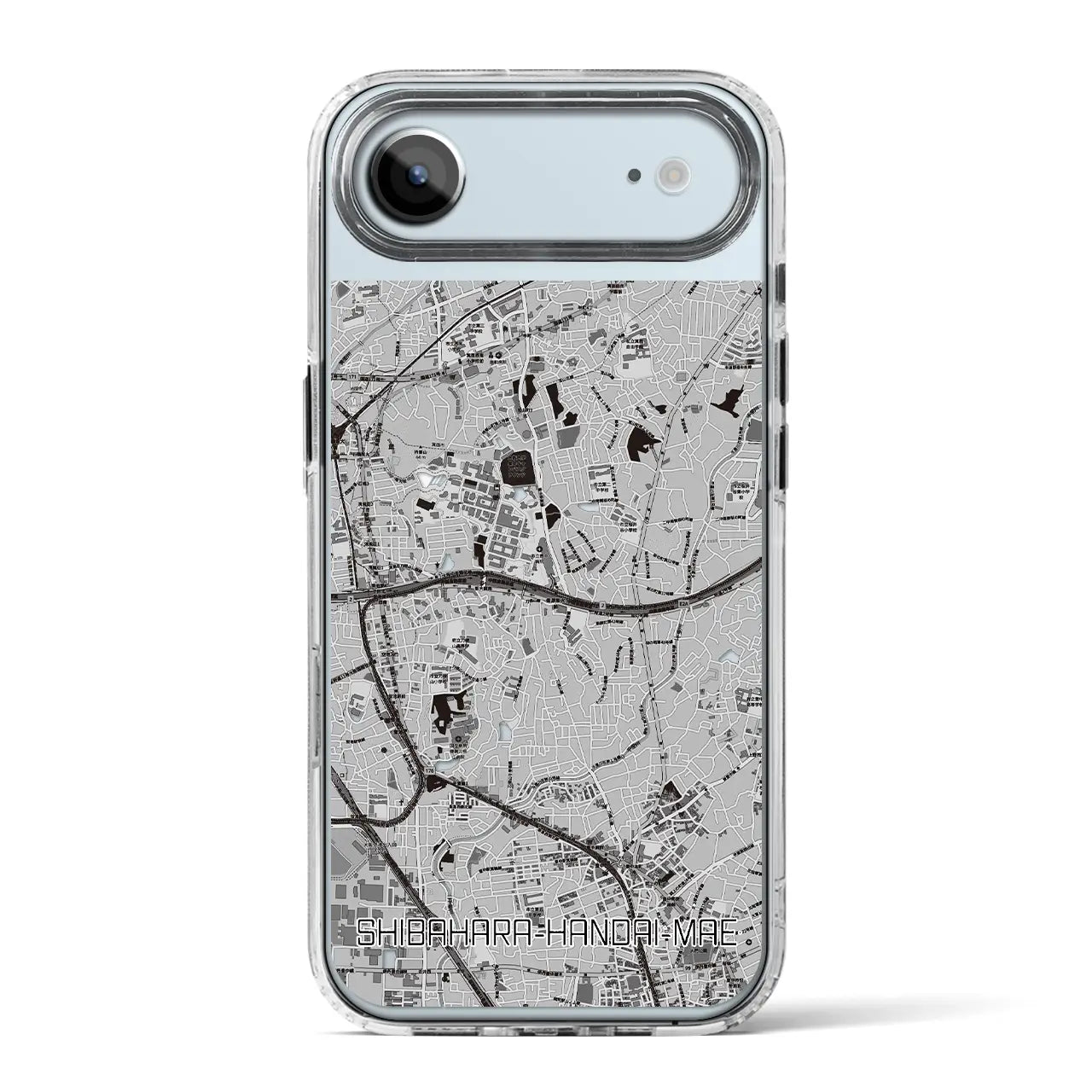 【柴原阪大前(大阪府)】地図柄iPhoneケース(MagSafeタイプ)