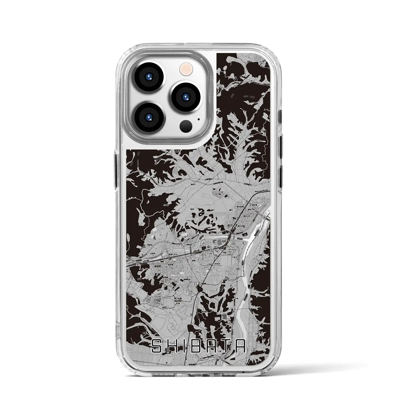 【柴田(宮城県)】地図柄iPhoneケース(MagSafeタイプ)