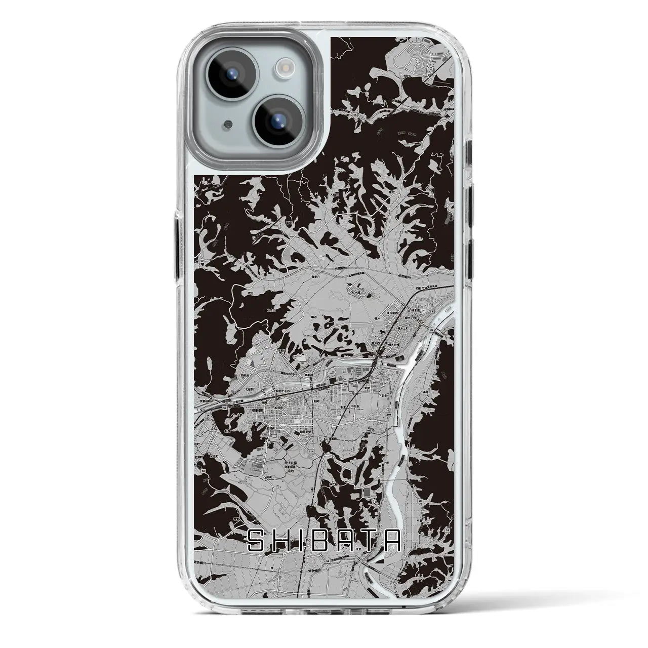 【柴田(宮城県)】地図柄iPhoneケース(MagSafeタイプ)