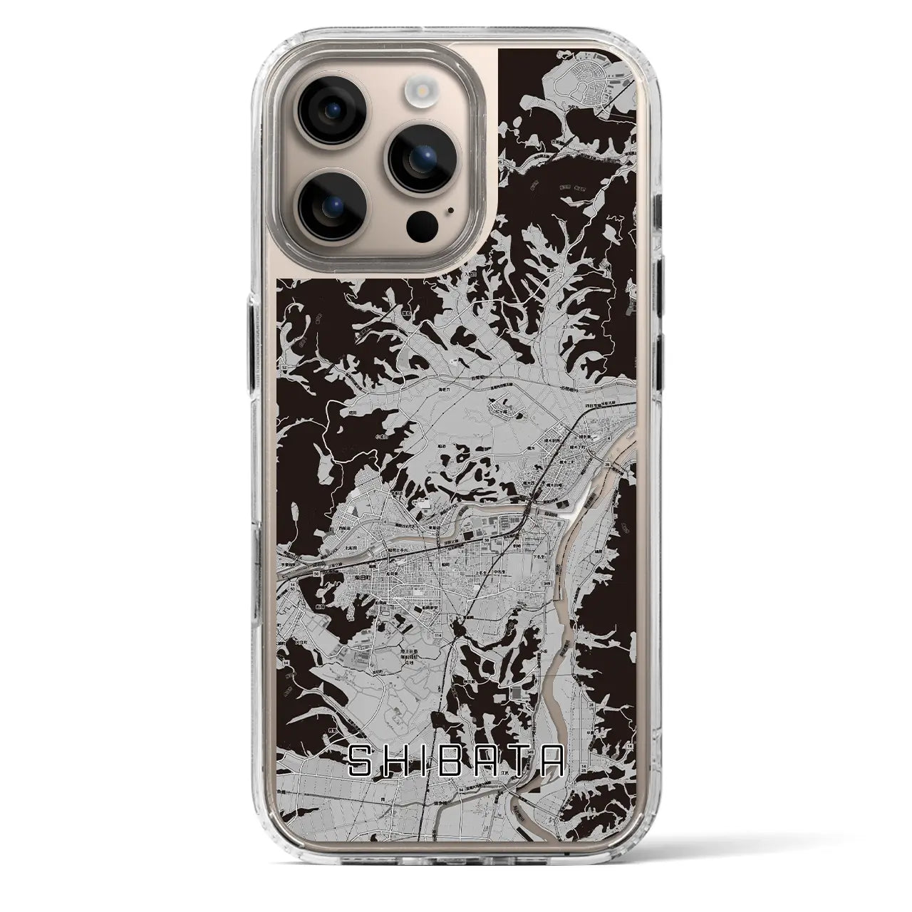 【柴田(宮城県)】地図柄iPhoneケース(MagSafeタイプ)