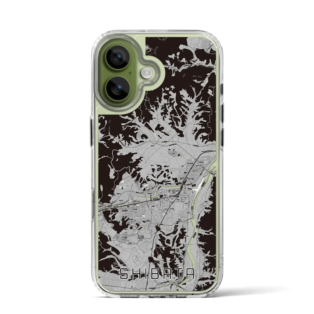 【柴田(宮城県)】地図柄iPhoneケース(MagSafeタイプ)