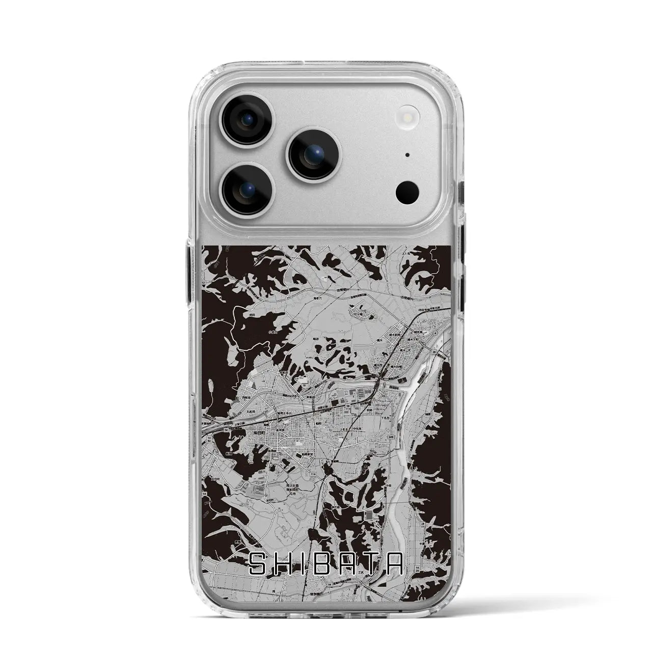 【柴田(宮城県)】地図柄iPhoneケース(MagSafeタイプ)