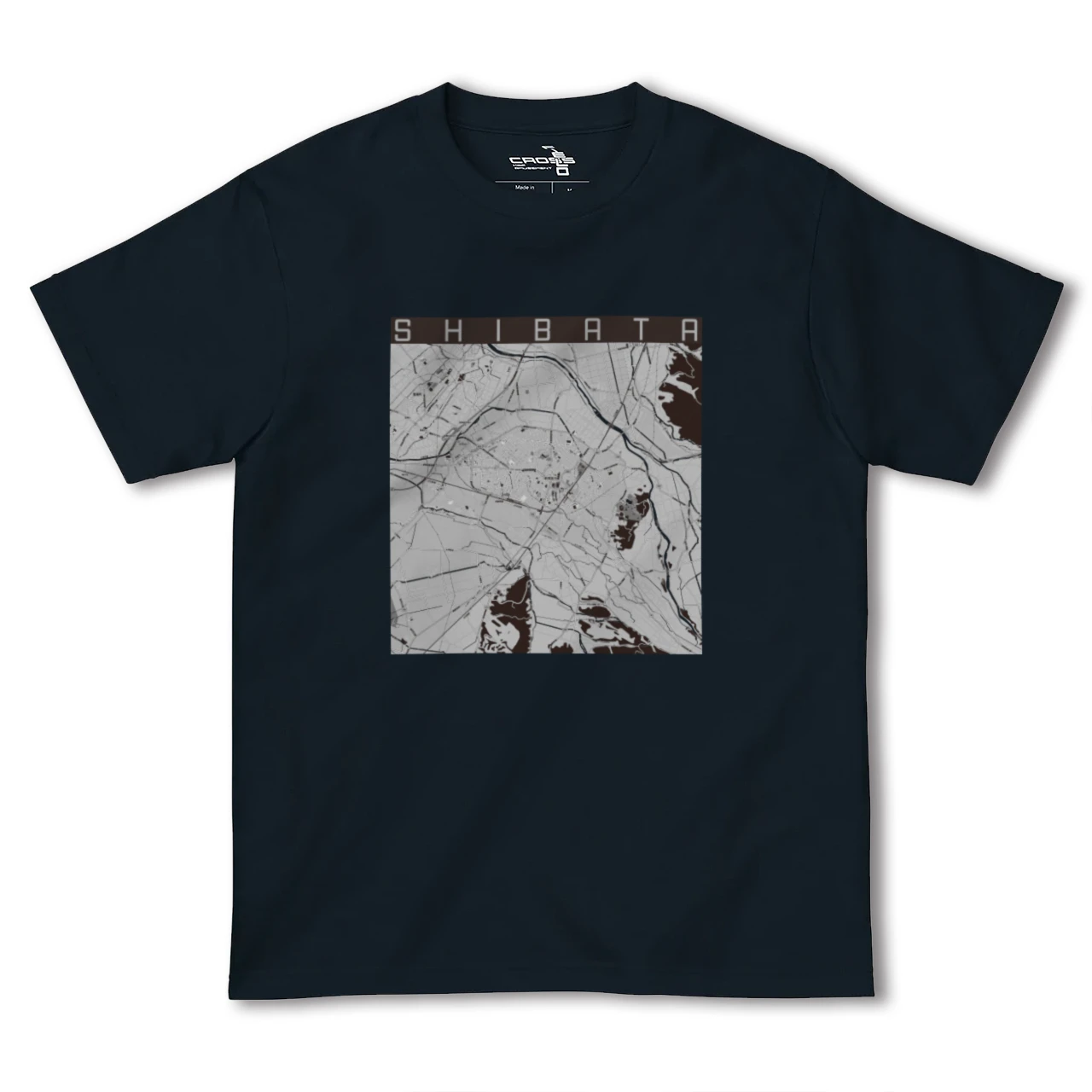 【新発田(新潟県)】地図柄ヘビーウェイトTシャツ