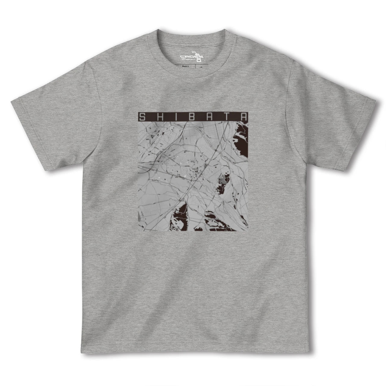 【新発田(新潟県)】地図柄ヘビーウェイトTシャツ