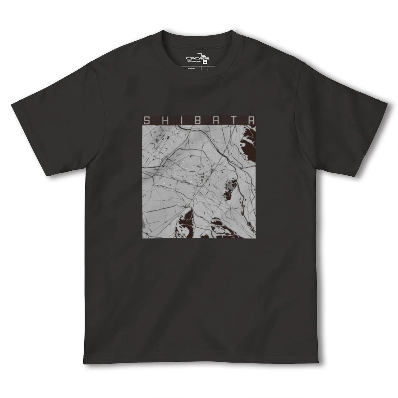 【新発田(新潟県)】地図柄ヘビーウェイトTシャツ