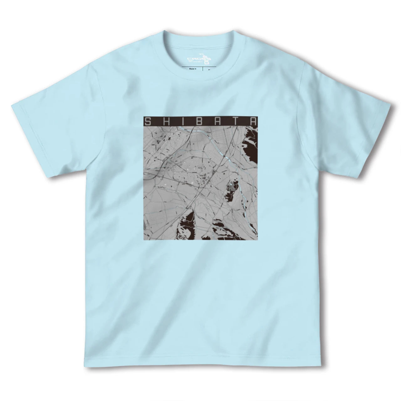 【新発田(新潟県)】地図柄ヘビーウェイトTシャツ