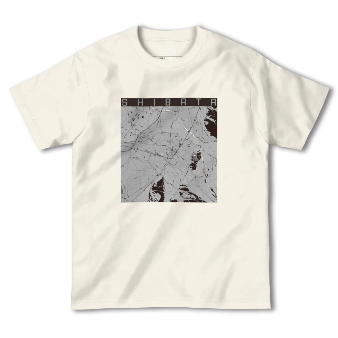 【新発田(新潟県)】地図柄ヘビーウェイトTシャツ