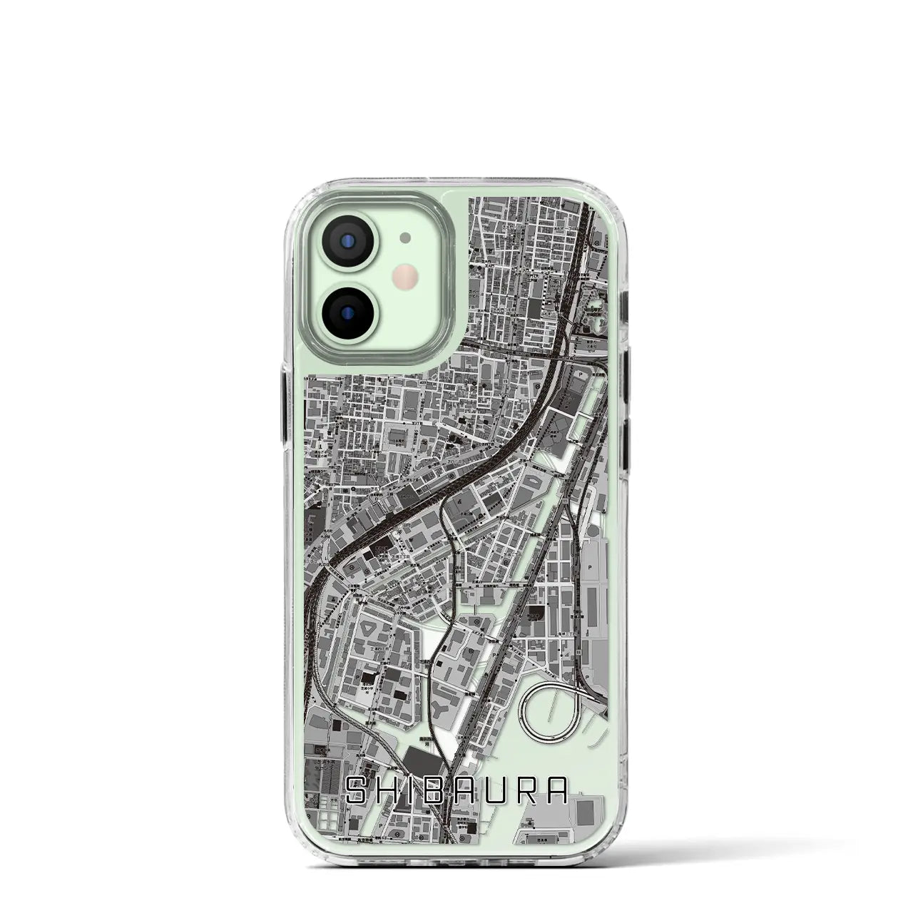 【芝浦(東京都)】地図柄iPhoneケース(MagSafeタイプ)