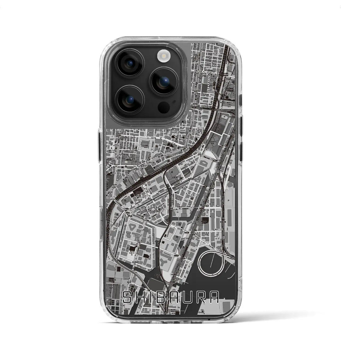 【芝浦(東京都)】地図柄iPhoneケース(MagSafeタイプ)
