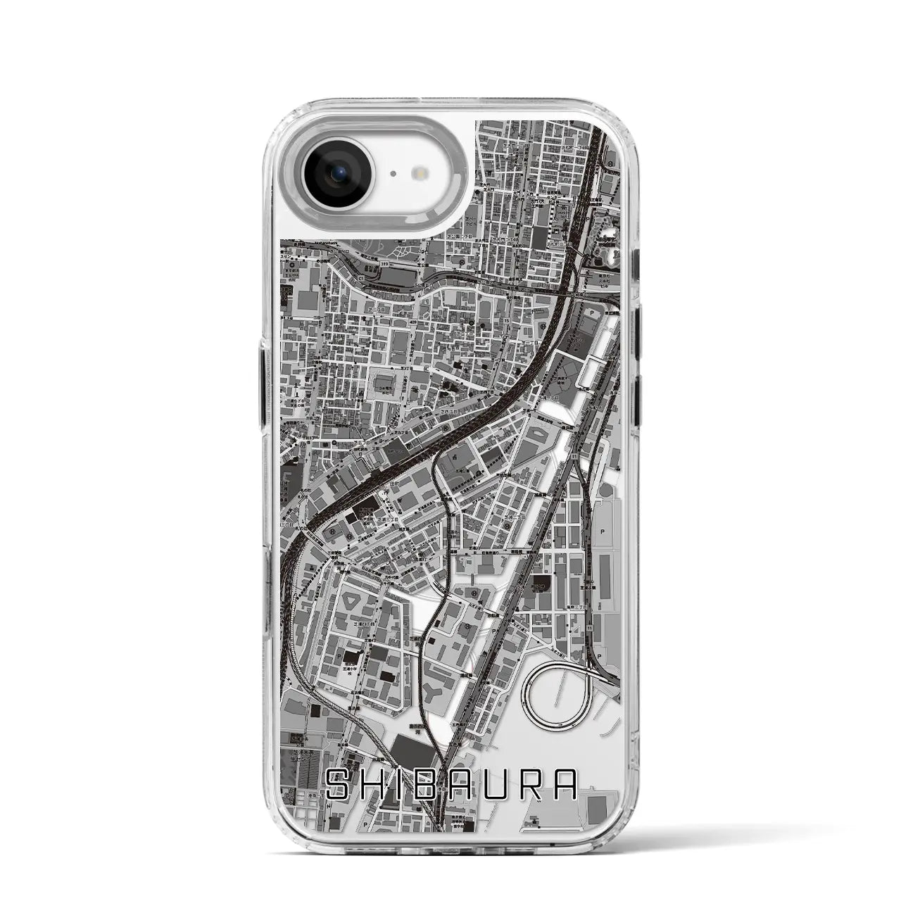 【芝浦(東京都)】地図柄iPhoneケース(MagSafeタイプ)