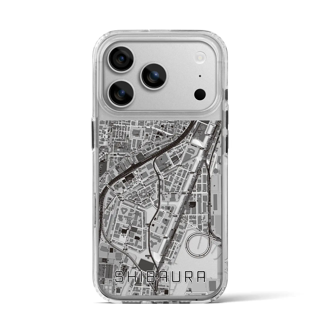 【芝浦(東京都)】地図柄iPhoneケース(MagSafeタイプ)