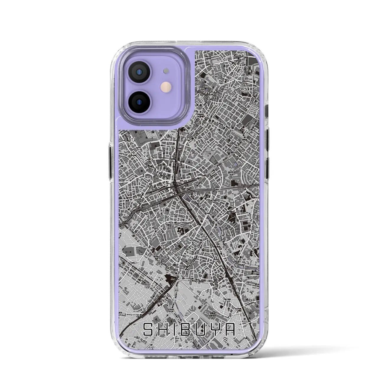 【渋谷(東京都)】地図柄iPhoneケース(MagSafeタイプ)