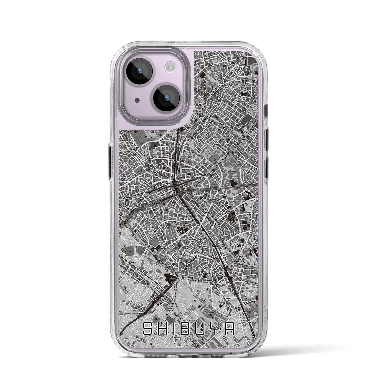 【渋谷(東京都)】地図柄iPhoneケース(MagSafeタイプ)