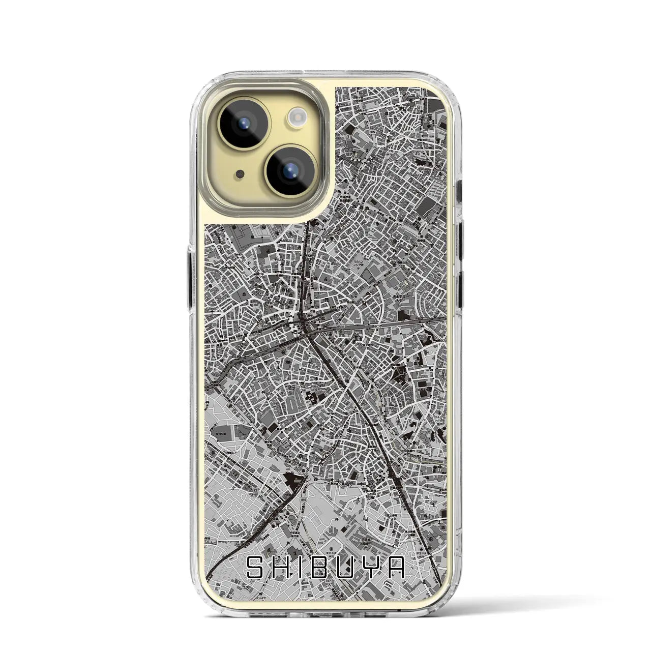 【渋谷(東京都)】地図柄iPhoneケース(MagSafeタイプ)