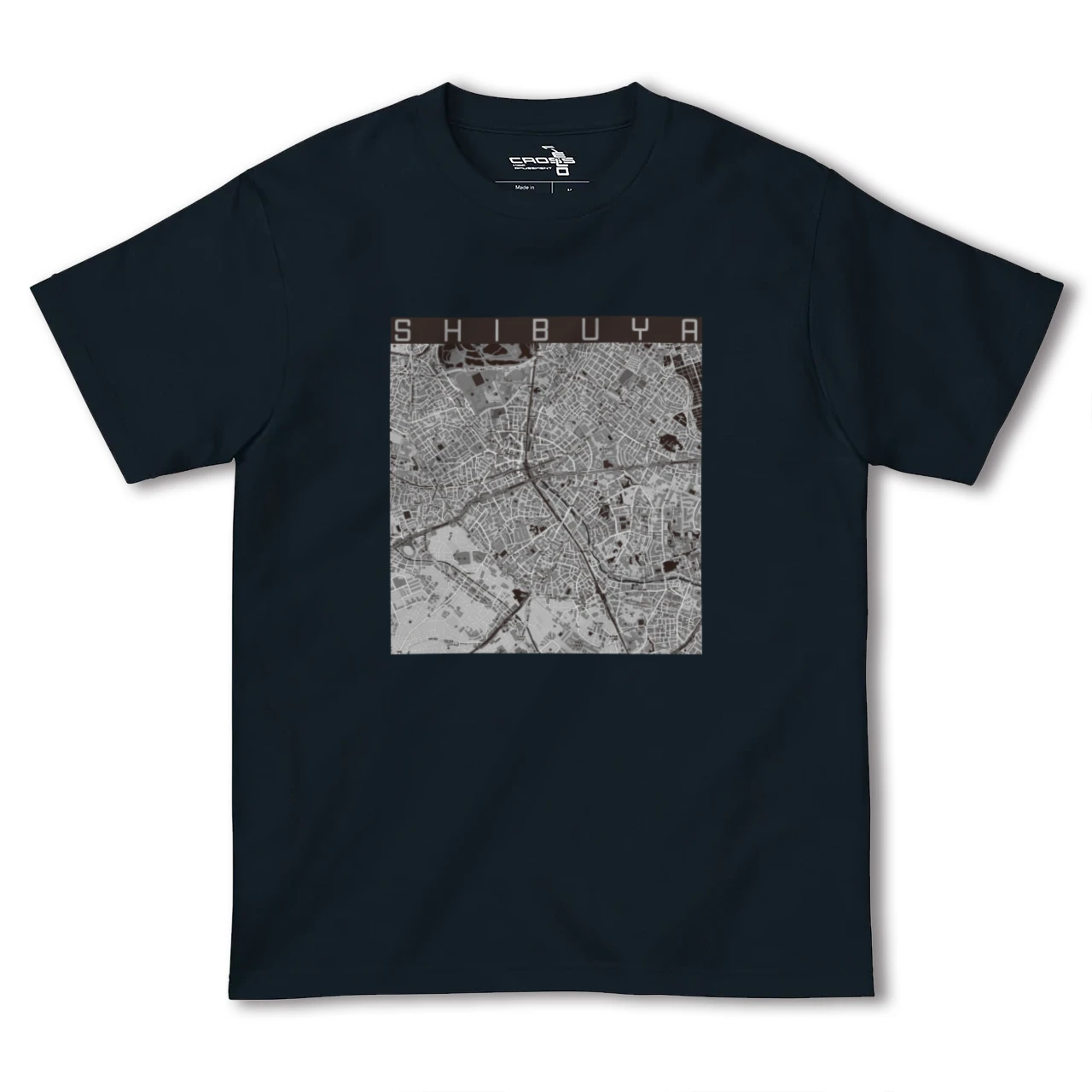 【渋谷(東京都)】地図柄ヘビーウェイトTシャツ