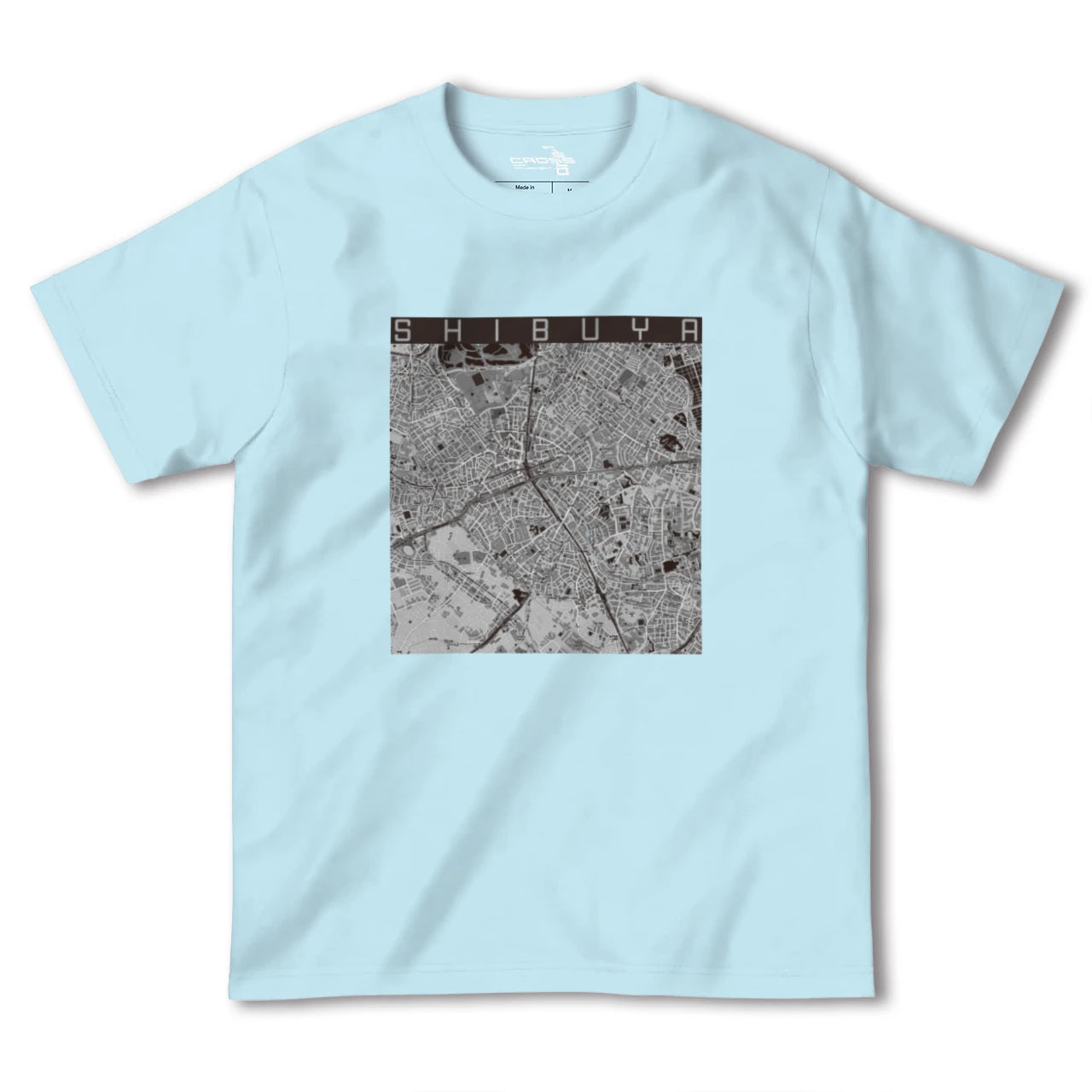 【渋谷(東京都)】地図柄ヘビーウェイトTシャツ