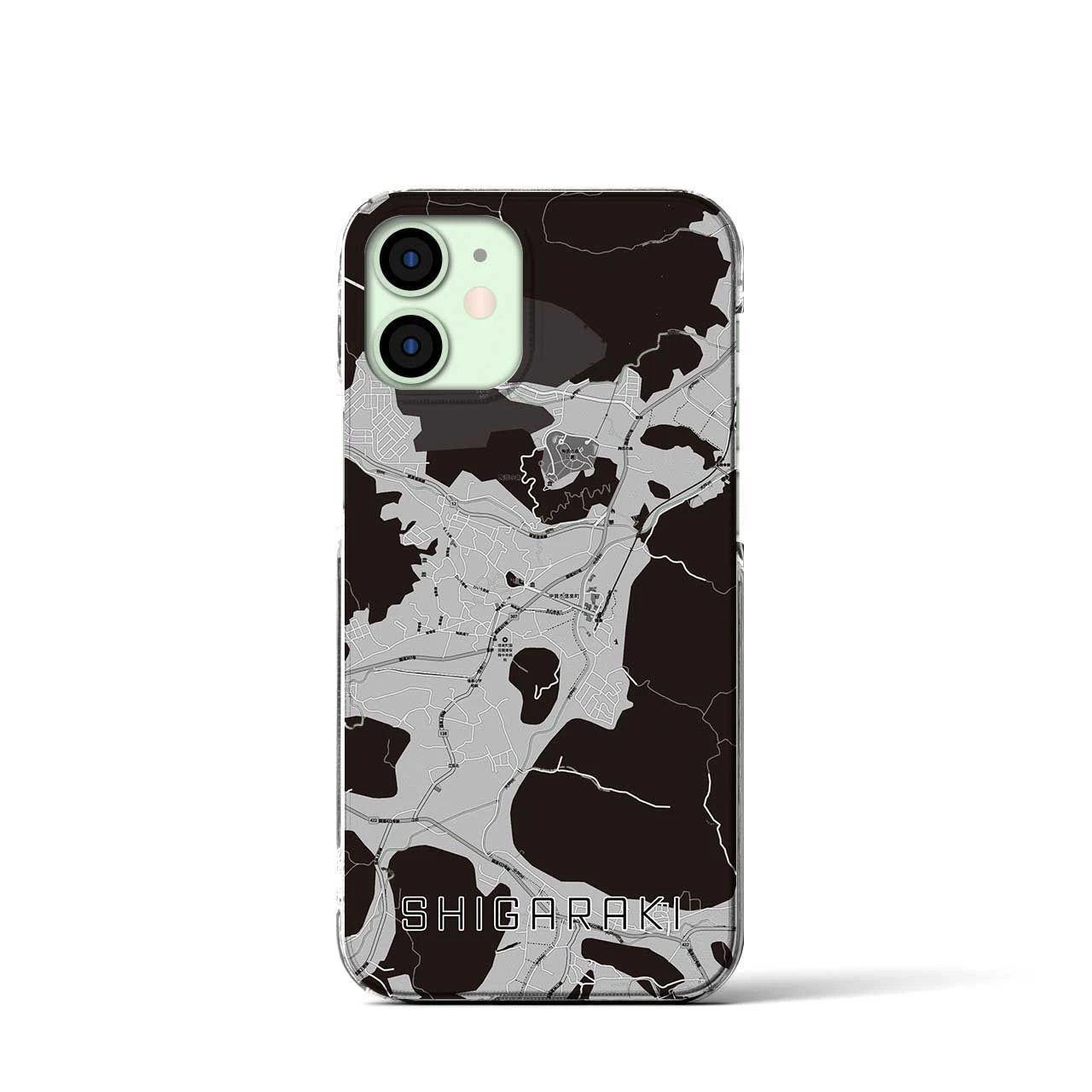 【信楽(滋賀県)】地図柄iPhoneケース(クリアタイプ)