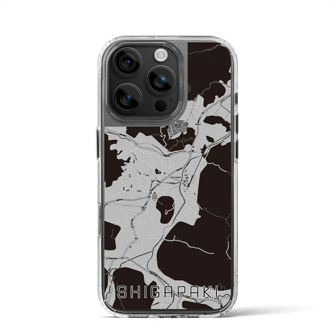 【信楽(滋賀県)】地図柄iPhoneケース(MagSafeタイプ)