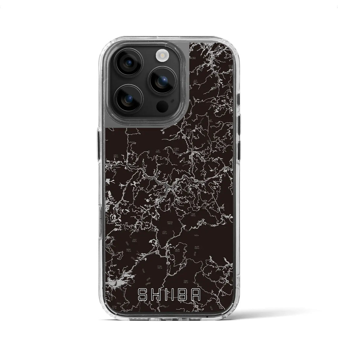 【椎葉(宮崎県)】地図柄iPhoneケース(MagSafeタイプ)