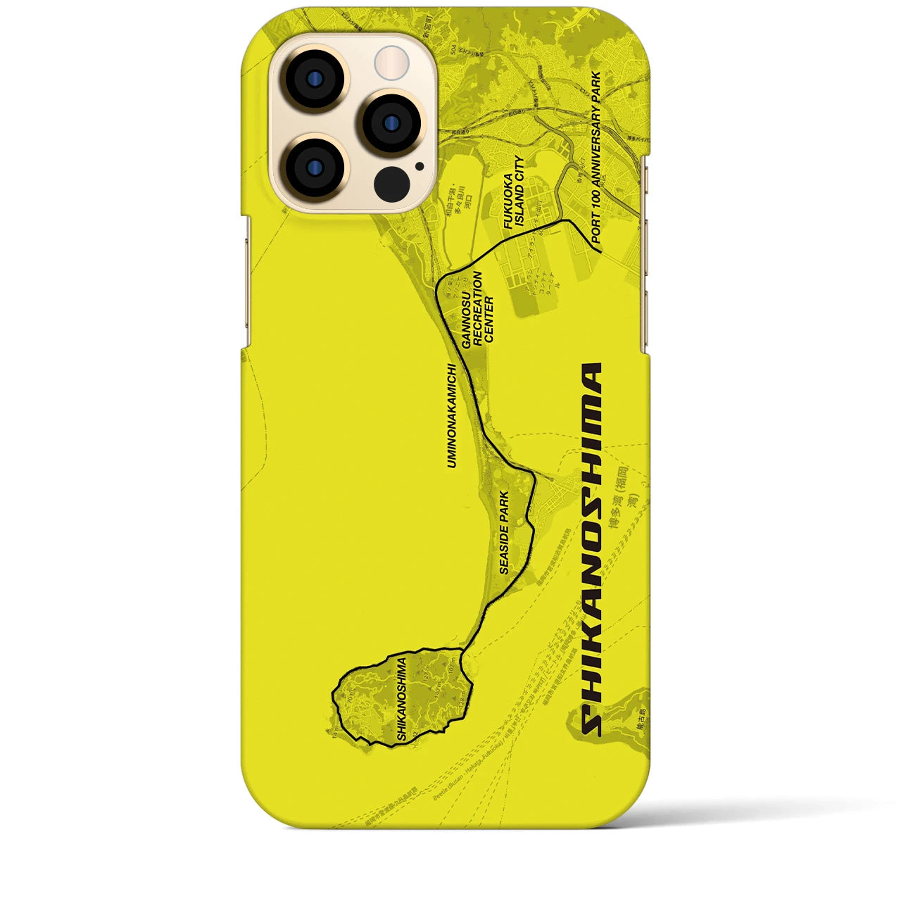 【志賀島2(福岡県)】サイクリストiPhoneケース(バックカバータイプ)