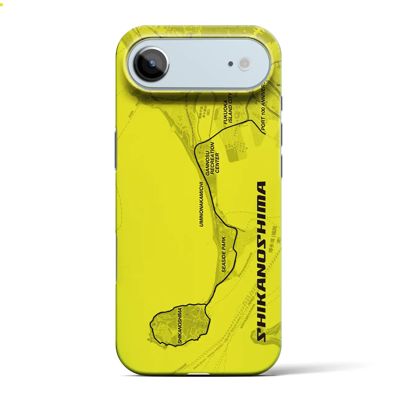 【志賀島2(福岡県)】サイクリストiPhoneケース(バックカバータイプ)