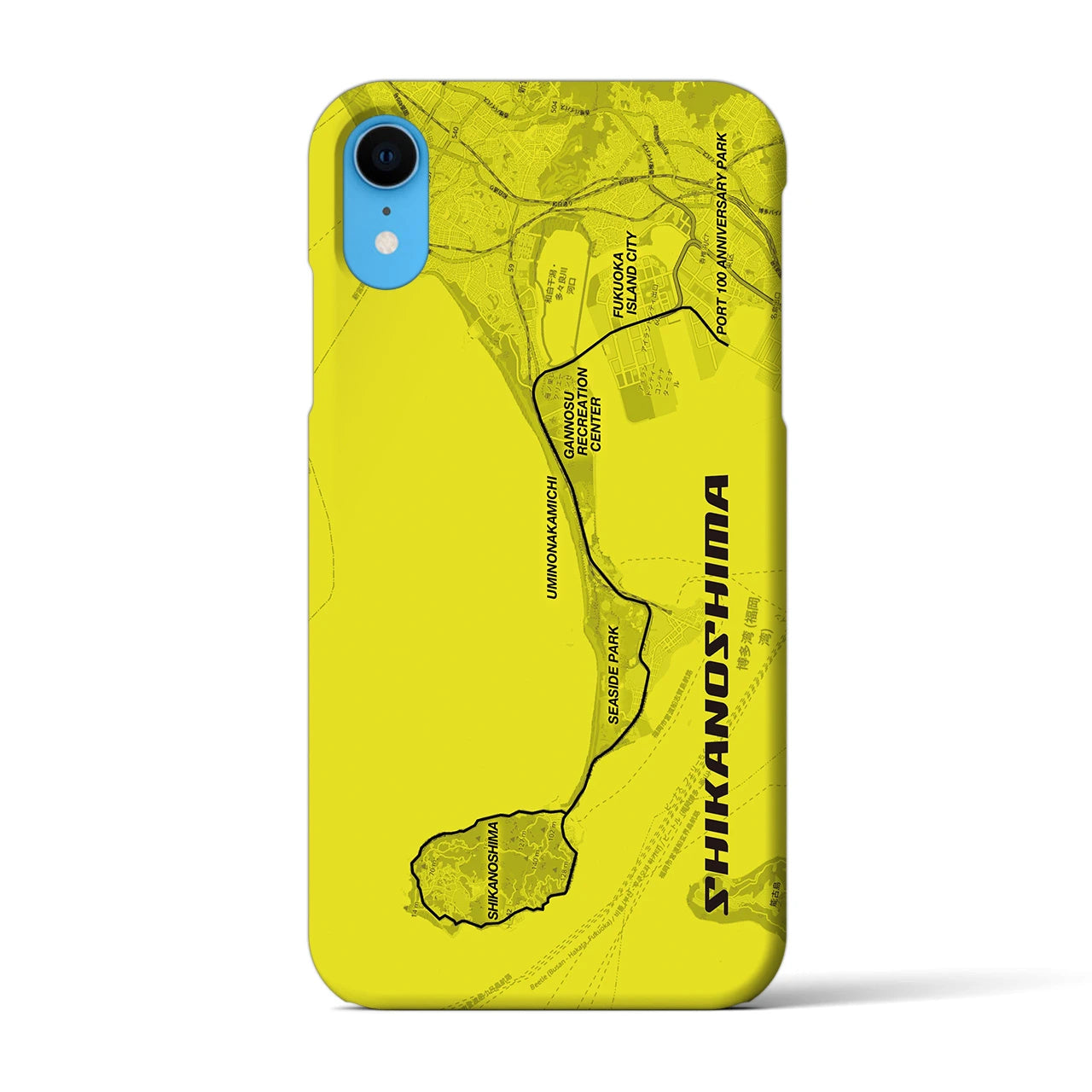 【志賀島2(福岡県)】サイクリストiPhoneケース(バックカバータイプ)