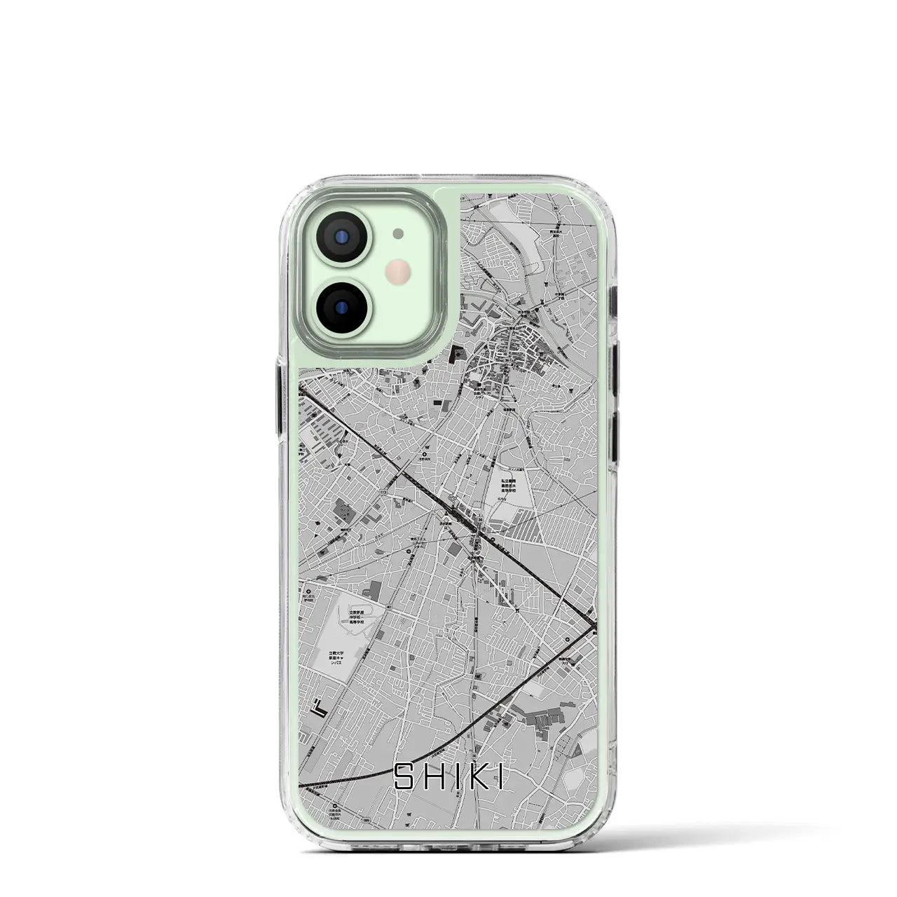 【志木(埼玉県)】地図柄iPhoneケース(MagSafeタイプ)