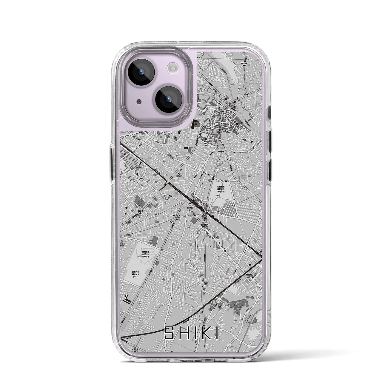 【志木(埼玉県)】地図柄iPhoneケース(MagSafeタイプ)