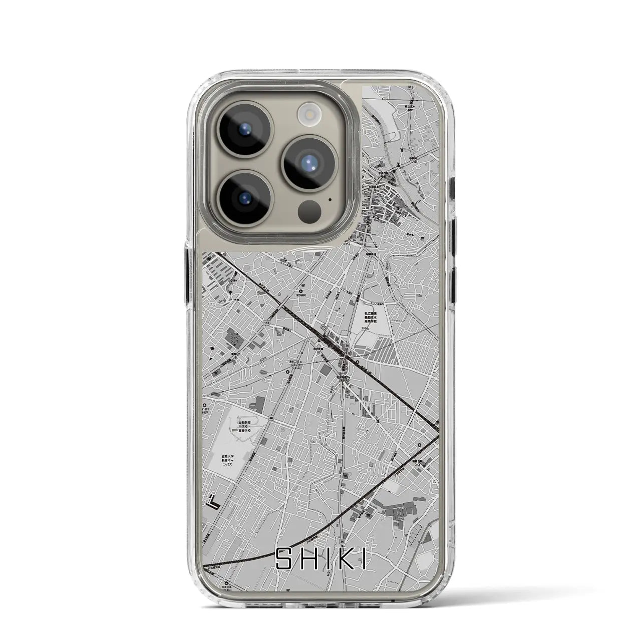 【志木(埼玉県)】地図柄iPhoneケース(MagSafeタイプ)