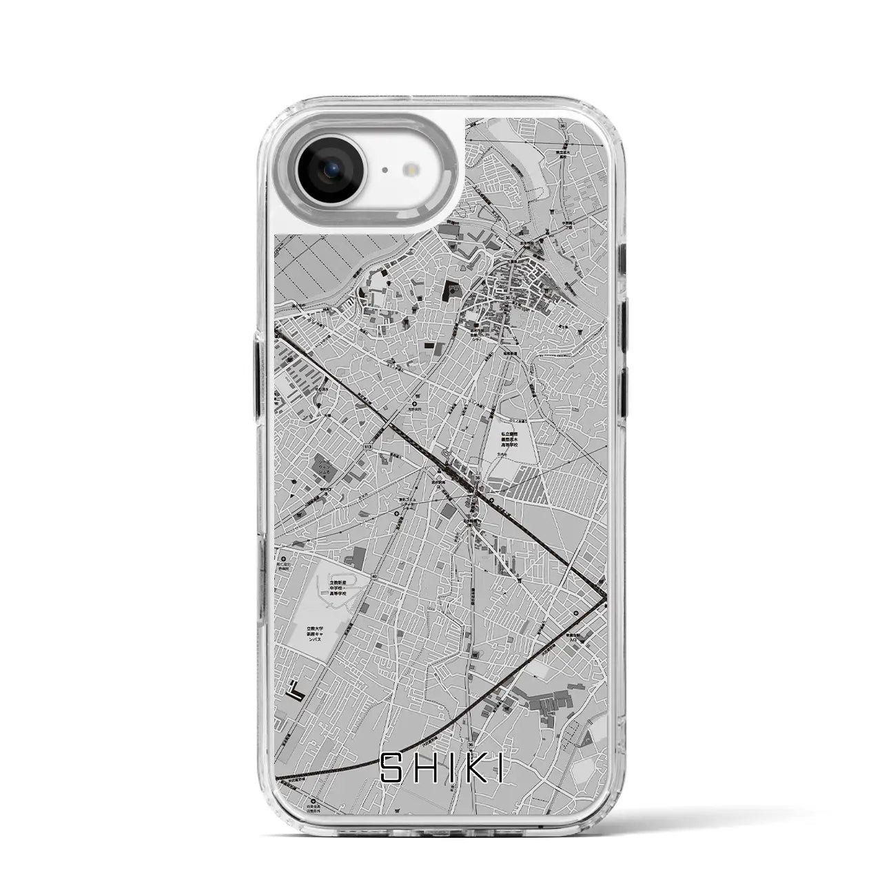 【志木(埼玉県)】地図柄iPhoneケース(MagSafeタイプ)
