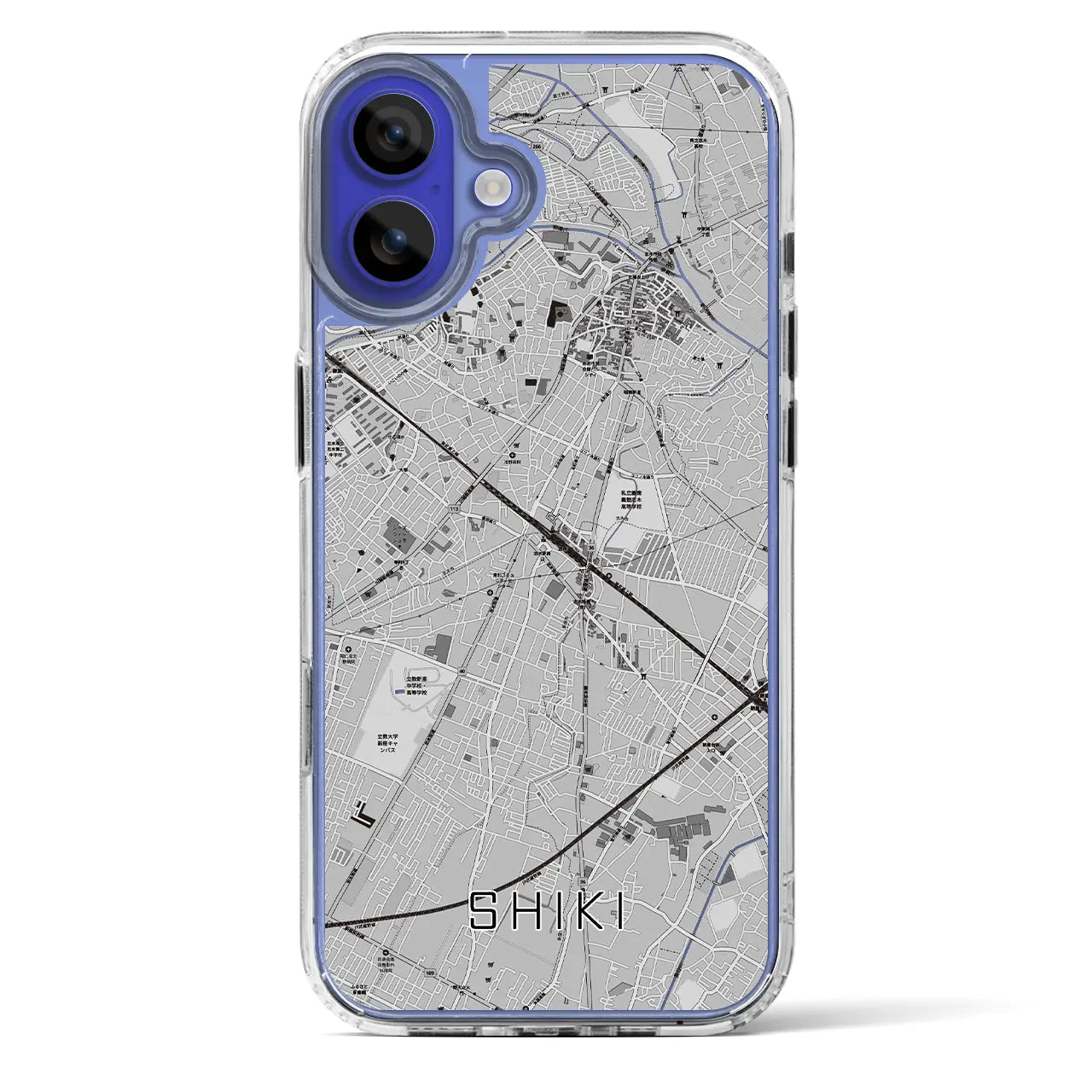 【志木(埼玉県)】地図柄iPhoneケース(MagSafeタイプ)