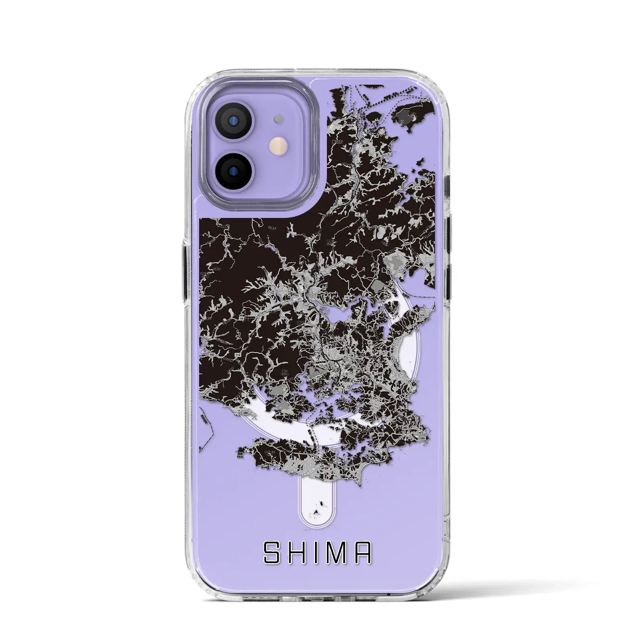 【志摩(三重県)】地図柄iPhoneケース(MagSafeタイプ)