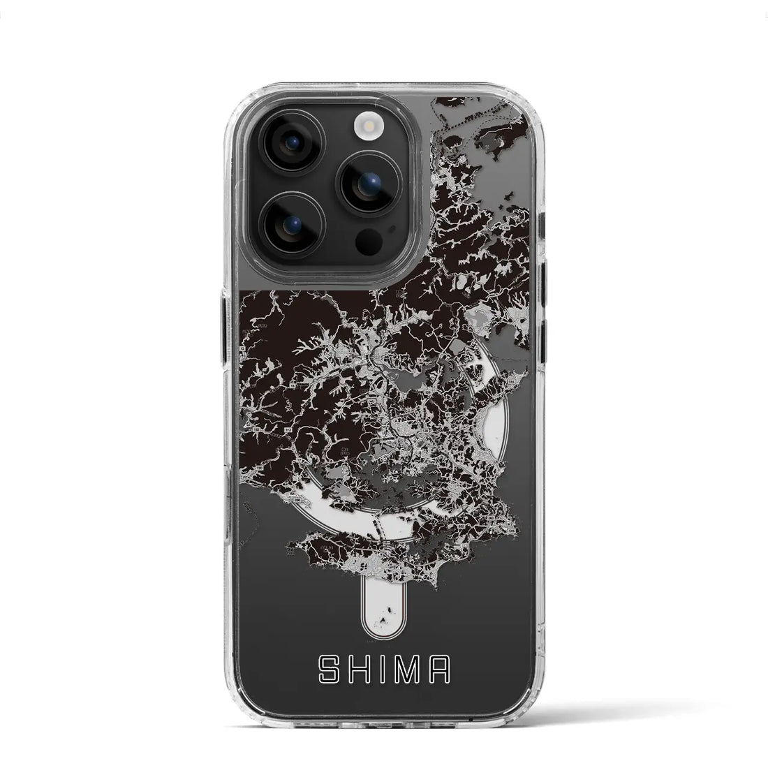 【志摩(三重県)】地図柄iPhoneケース(MagSafeタイプ)