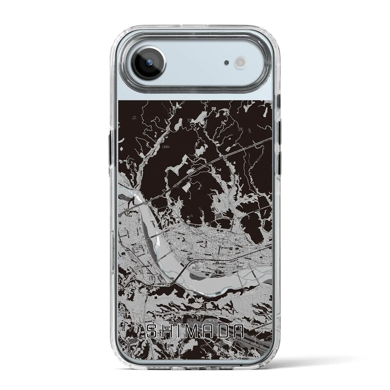 【島田(静岡県)】地図柄iPhoneケース(MagSafeタイプ)