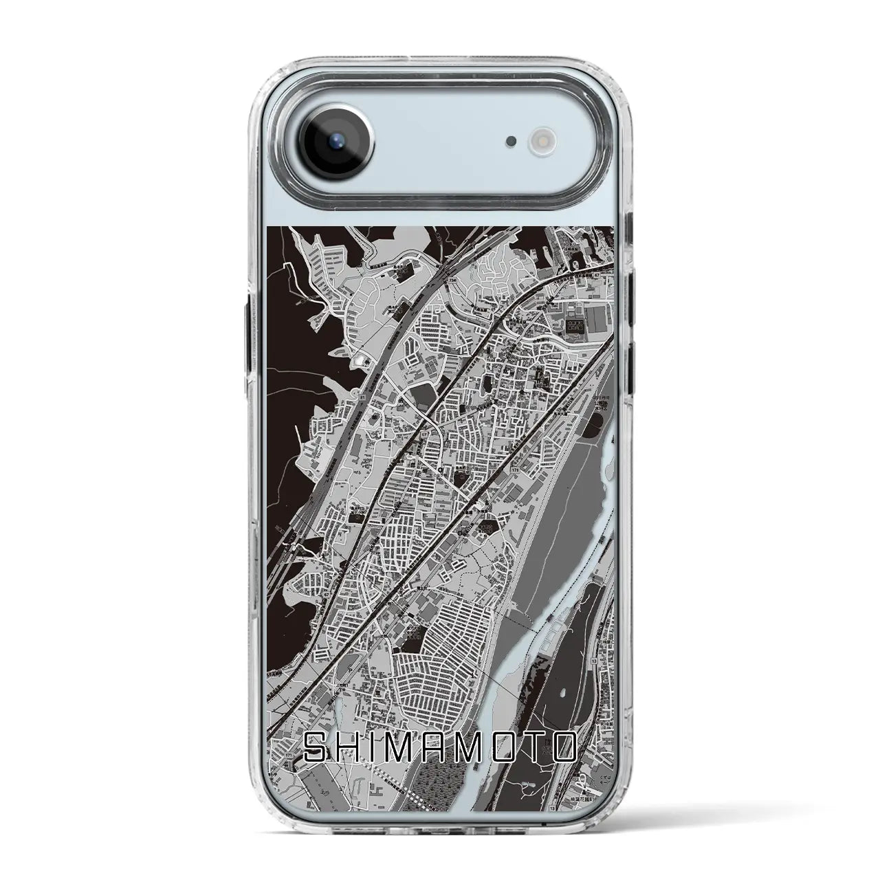 【島本(大阪府)】地図柄iPhoneケース(MagSafeタイプ)