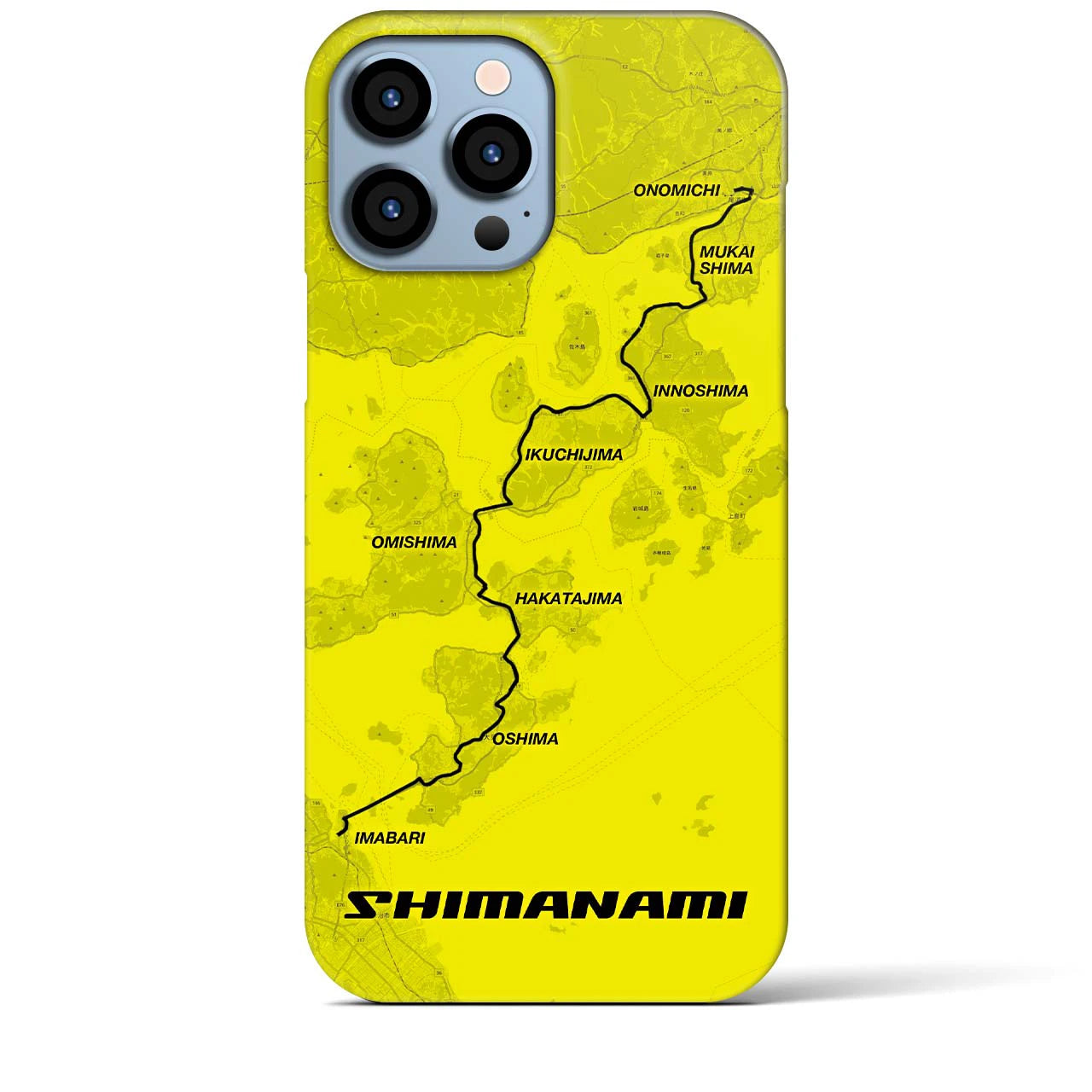 【しまなみ(広島県)】サイクリストiPhoneケース(バックカバータイプ)