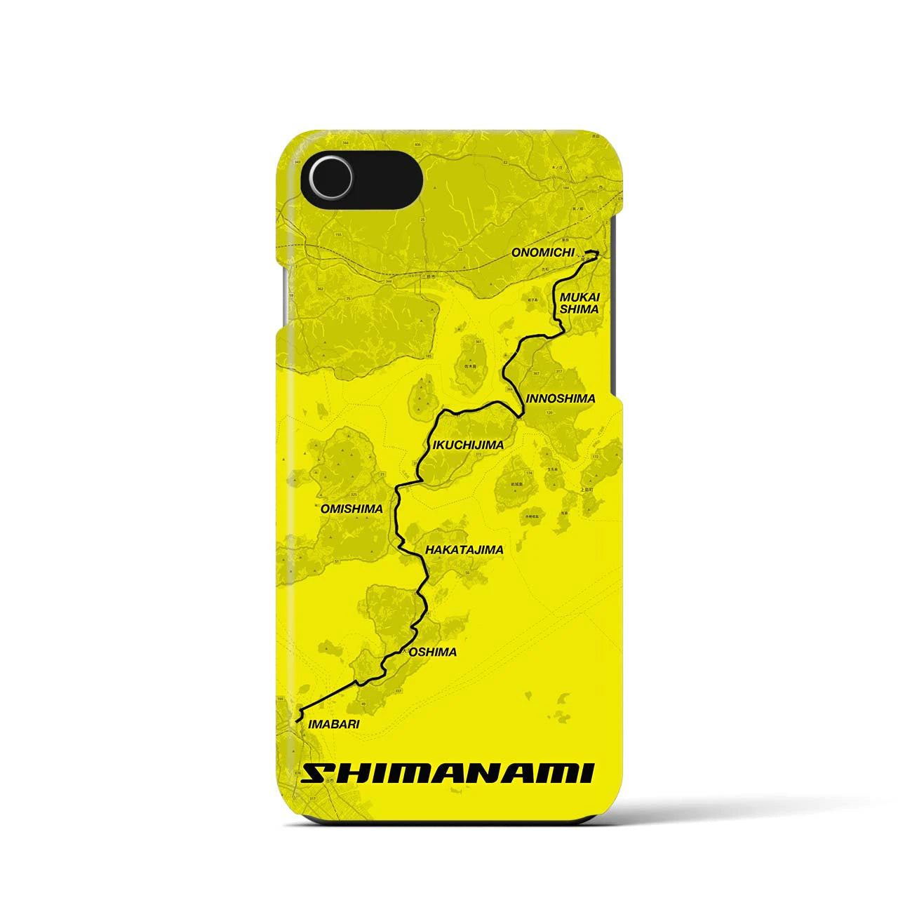 【しまなみ(広島県)】サイクリストiPhoneケース(バックカバータイプ)