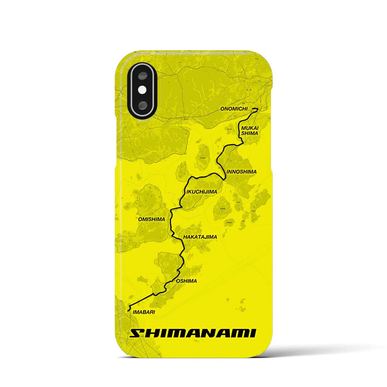 【しまなみ(広島県)】サイクリストiPhoneケース(バックカバータイプ)