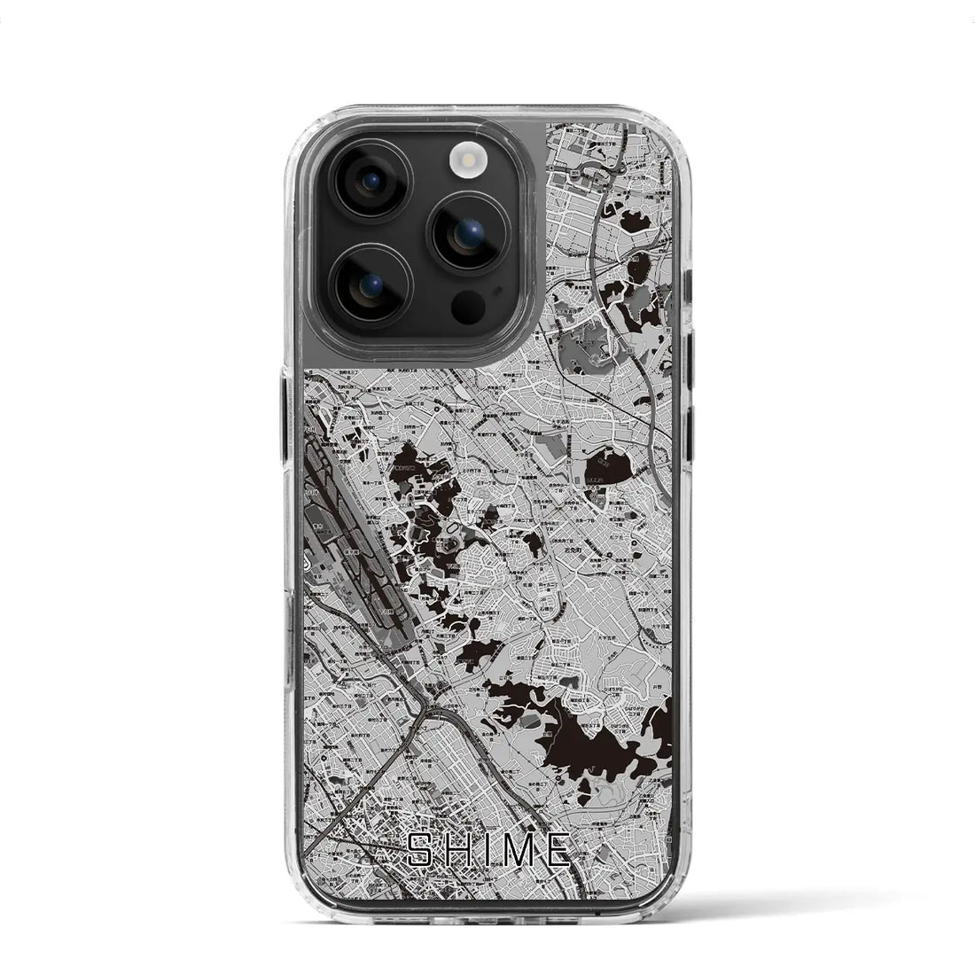 【志免(福岡県)】地図柄iPhoneケース(MagSafeタイプ)