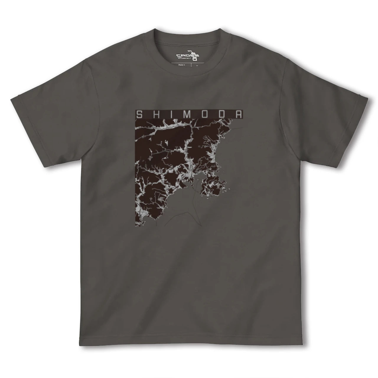 【下田(静岡県)】地図柄ヘビーウェイトTシャツ