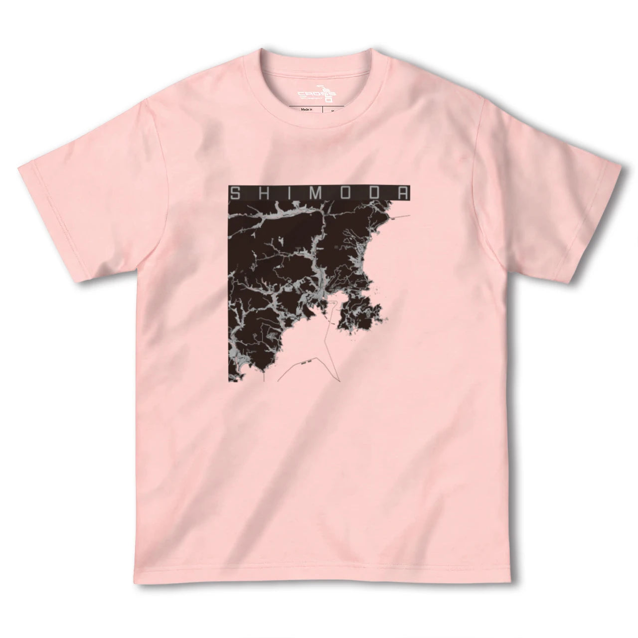 【下田(静岡県)】地図柄ヘビーウェイトTシャツ