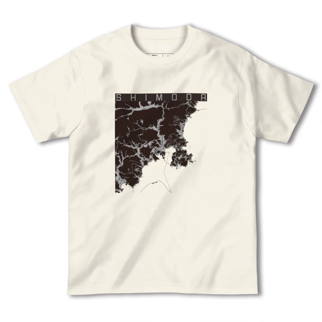 【下田(静岡県)】地図柄ヘビーウェイトTシャツ