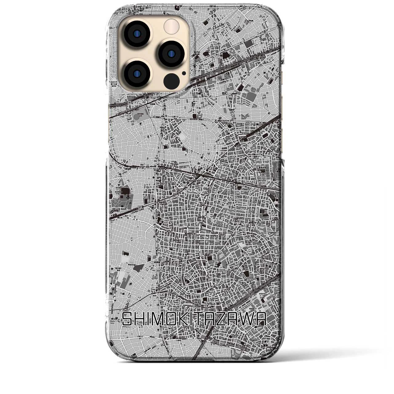 【下北沢(東京都)】地図柄iPhoneケース(クリアタイプ)