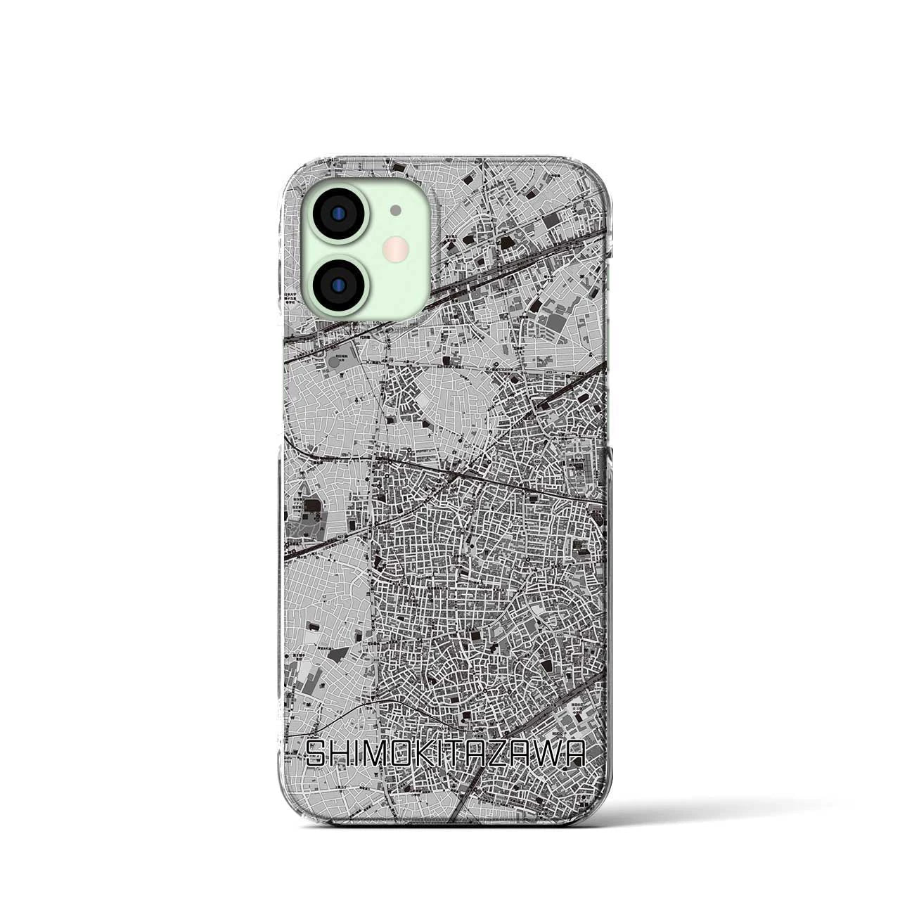 【下北沢(東京都)】地図柄iPhoneケース(クリアタイプ)