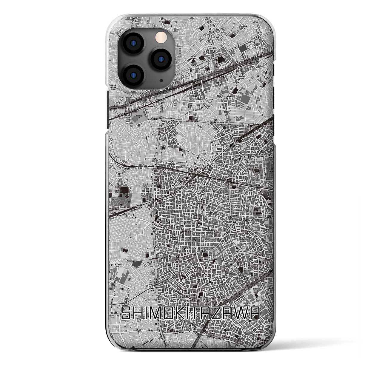 【下北沢(東京都)】地図柄iPhoneケース(クリアタイプ)